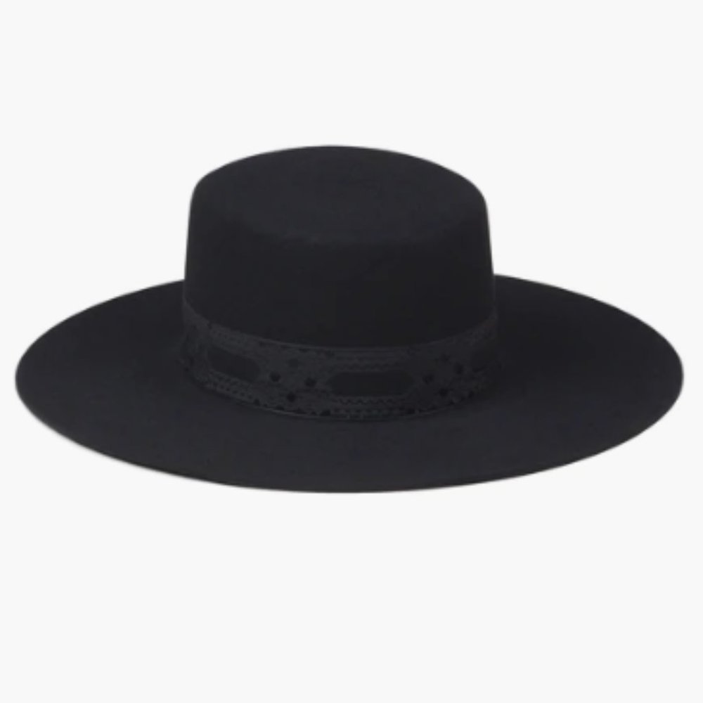 THE SIERRA This wide-brimmed boater hat